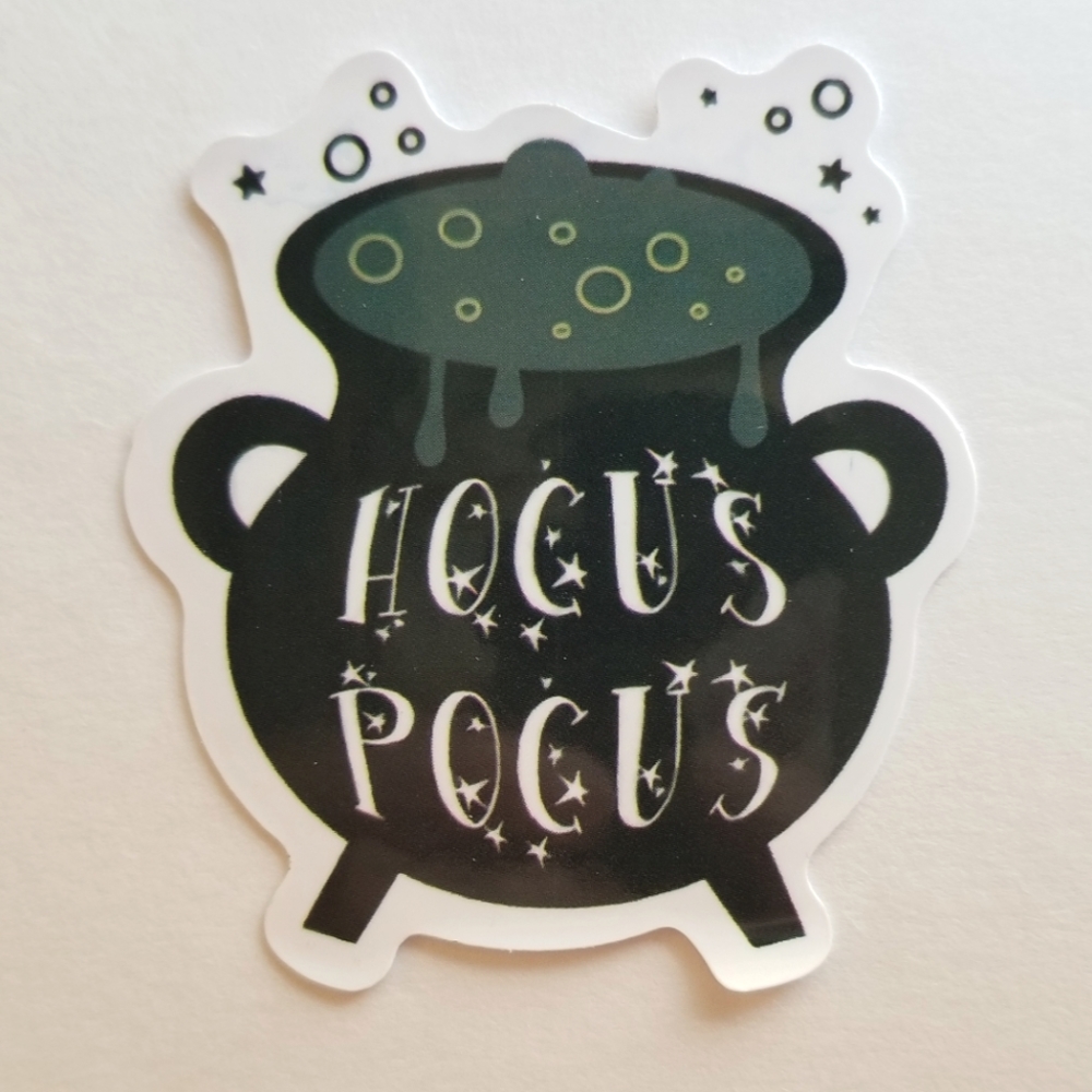 10/$10 Hocus Pocus Cauldron Sticker